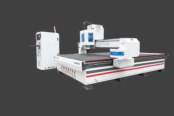 Carrousel ATC CNC Router Wood Carving Machine CE ISO 220V 9KW