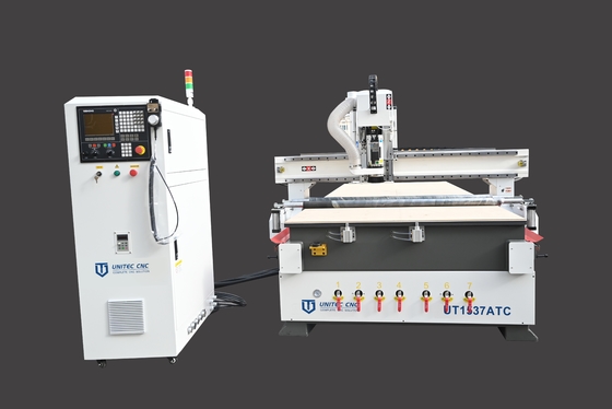 1500mm X 3700mm ATC CNC Router Machine 50HZ For Cutting Wood MDF PVC