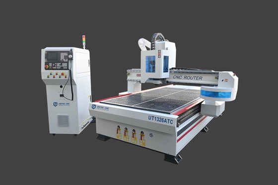 Vacuum 1326 ATC CNC Router Machine 380V With LNC Controller 1300 X 2600mm