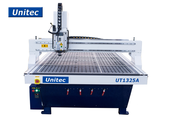 4th Rotary UT1325A Sign Making CNC Router For Aluminum