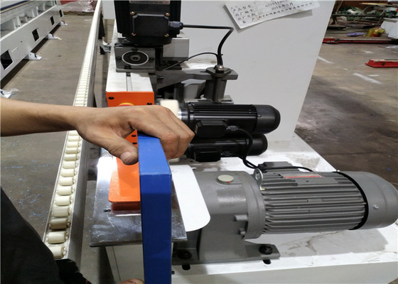 23m/min Automatic PVC Edge Banding Machine With Corner Rounding