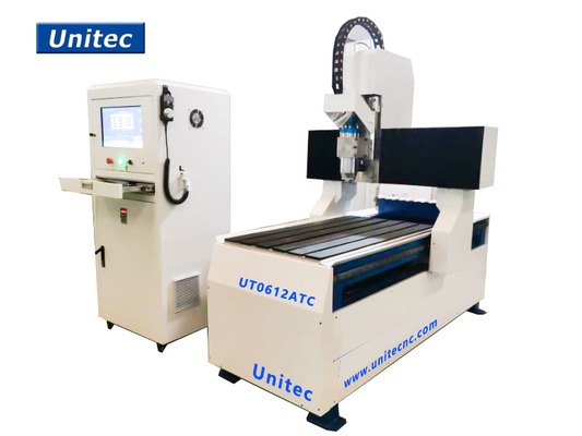 600mmX1200mm ATC CNC Router Machine For Aluminum Brass Copper