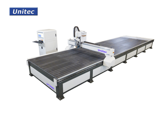 2m X 8m Large Format Cnc Router For Drilling Steel Aluminum Acp Brass