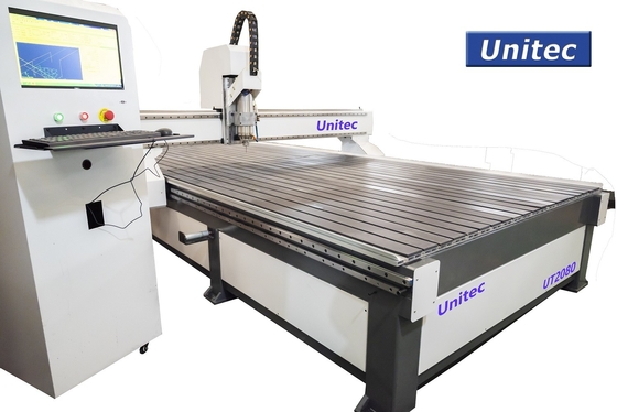 2m X 8m Large Format Cnc Router For Drilling Steel Aluminum Acp Brass