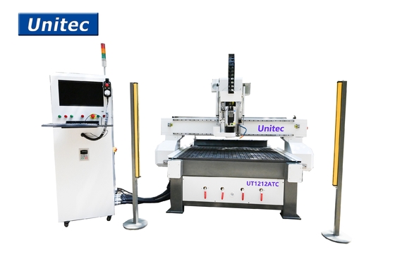 UT1212ATC 1200mm X 1200mm ATC CNC Woodworking Router Machine For Wood MDF PVC